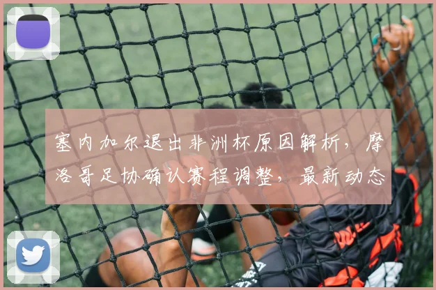 塞内加尔退出非洲杯原因解析，摩洛哥足协确认赛程调整，最新动态追踪